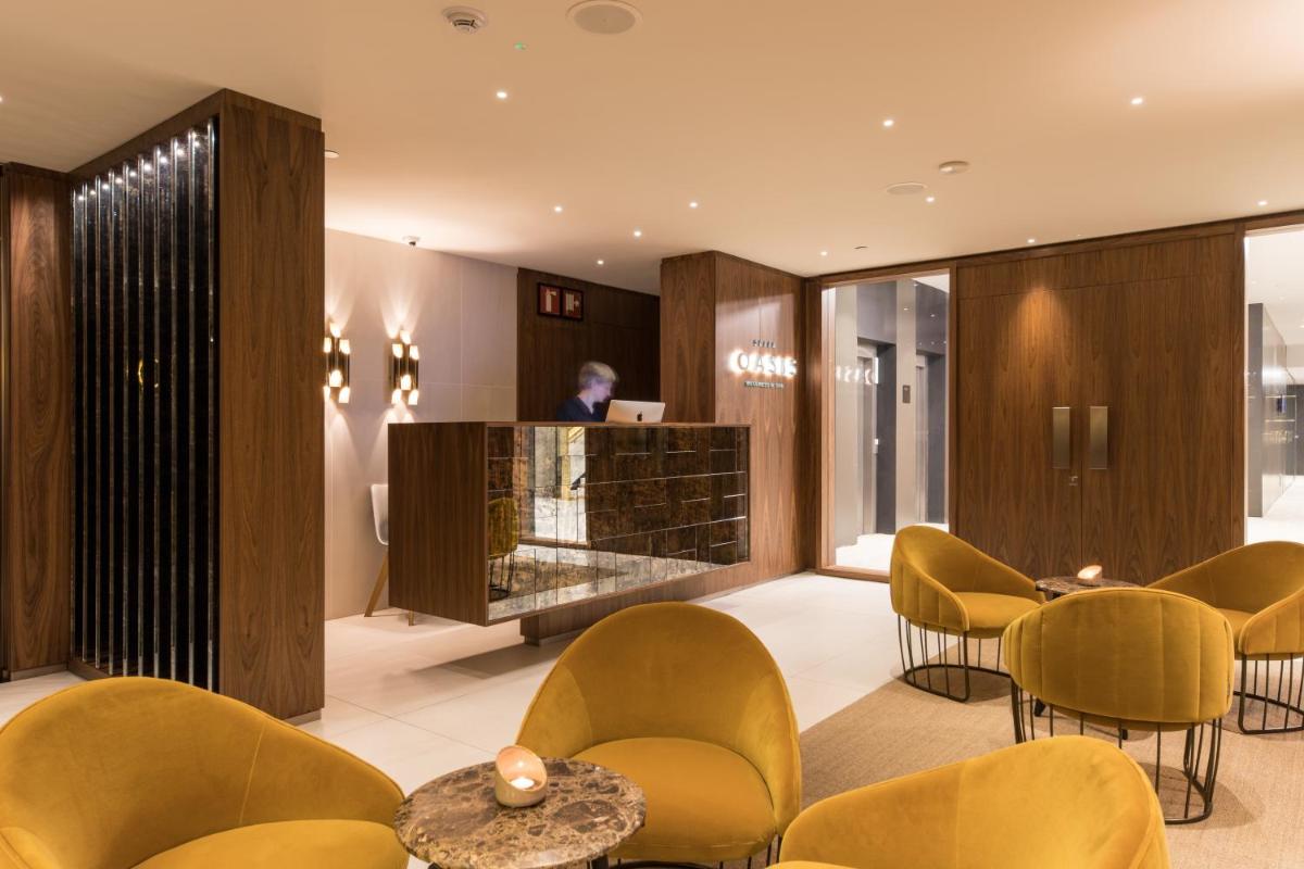 Zona de estar de Grand Hyatt Barcelona