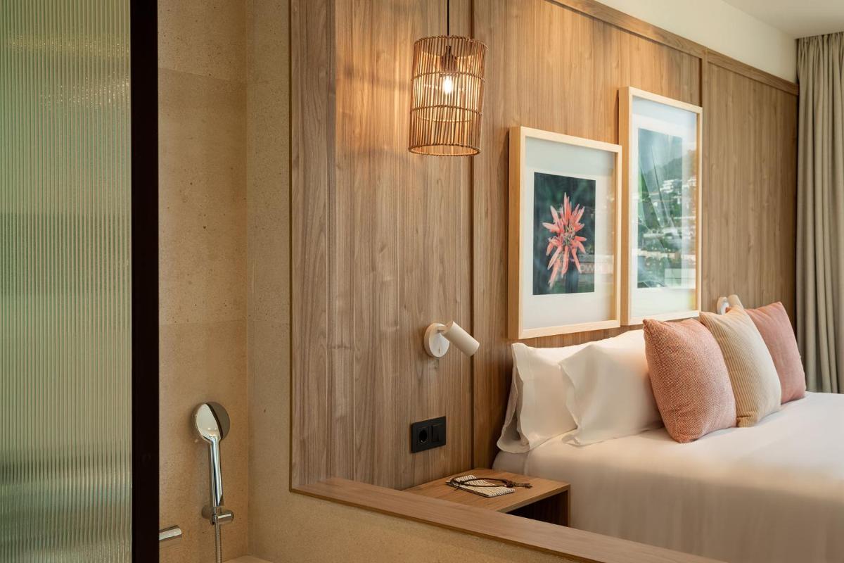 Cama o camas de una habitación en Atzavara Hotel & Spa
