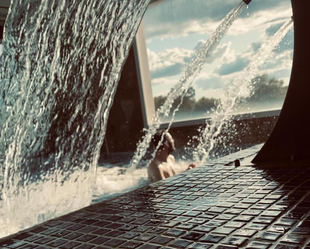 Piscina en o cerca de Hotel Balneario Fuentes del Trampal