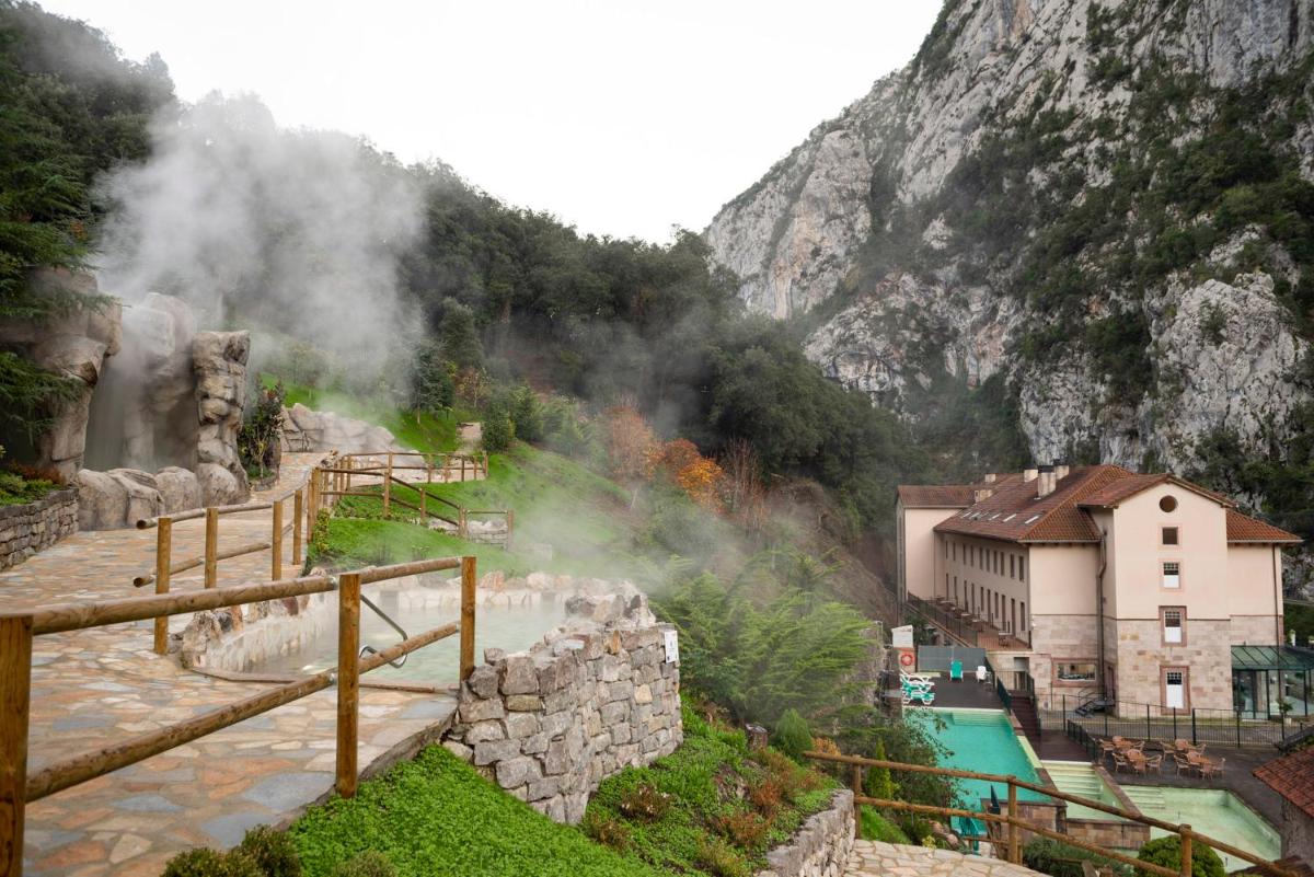 Paisaje cerca de este hotel