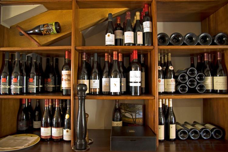Boissons dans l'établissement Hotel La Bougnate