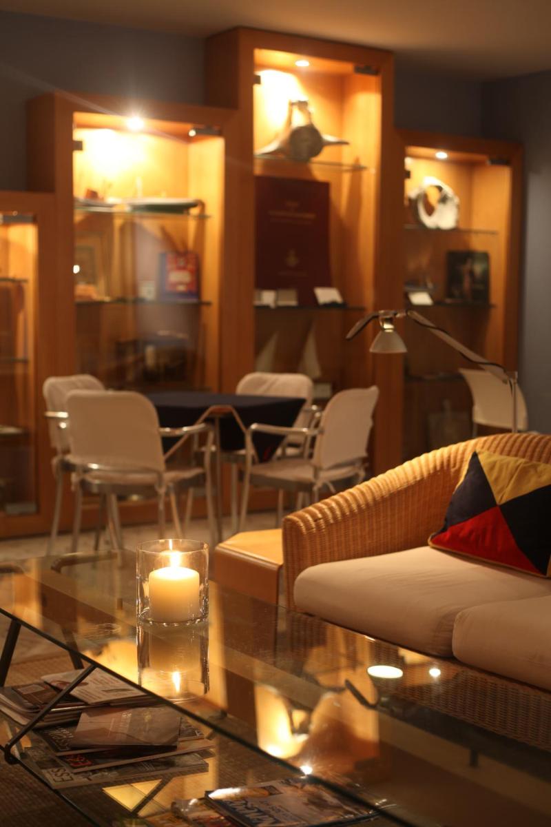 Uma área de estar em Marina Club Lagos Resort