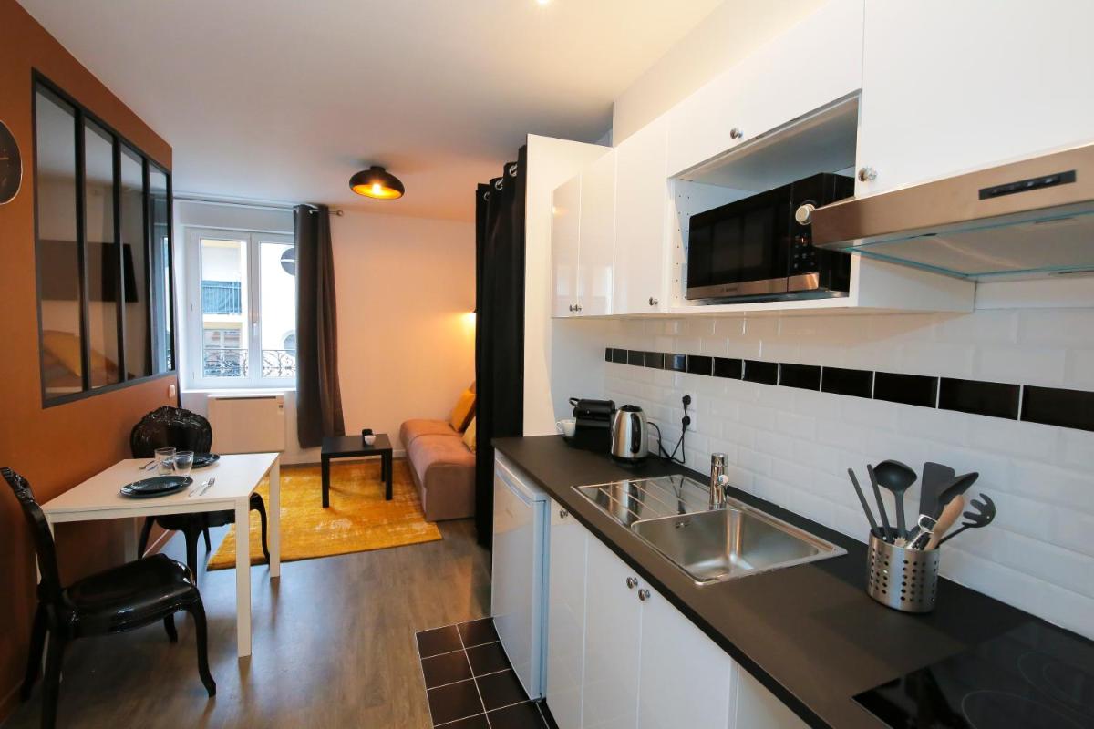 Le Zèbre, T1 hypercentre chic et cosy, Wifi par SOVALFI - Housity