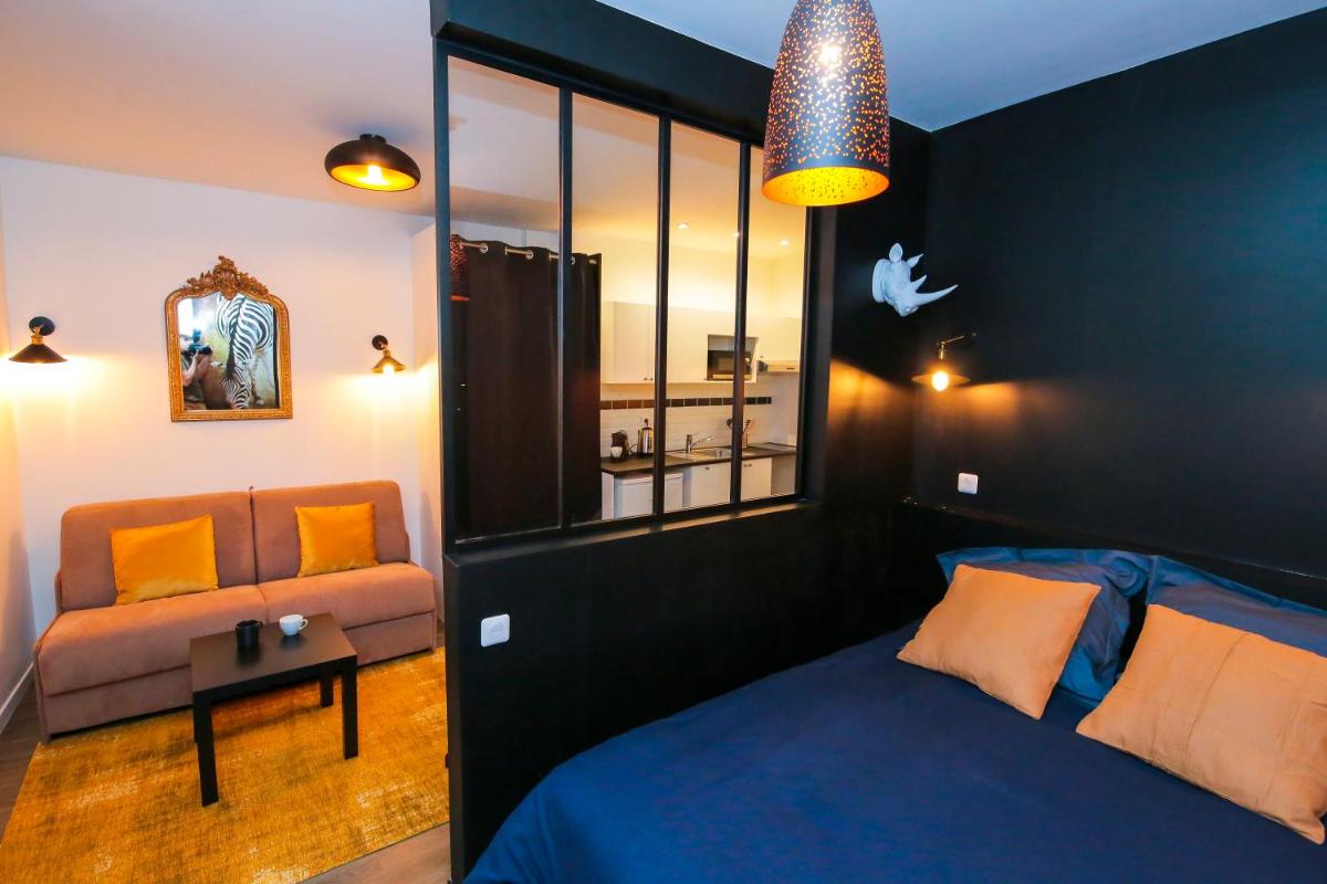Le Zèbre, T1 hypercentre chic et cosy, Wifi par SOVALFI - Housity