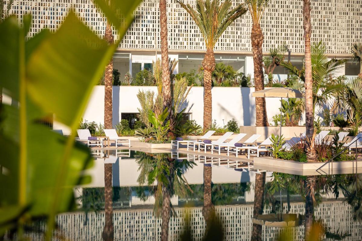 Jardín al aire libre en Atzavara Hotel & Spa