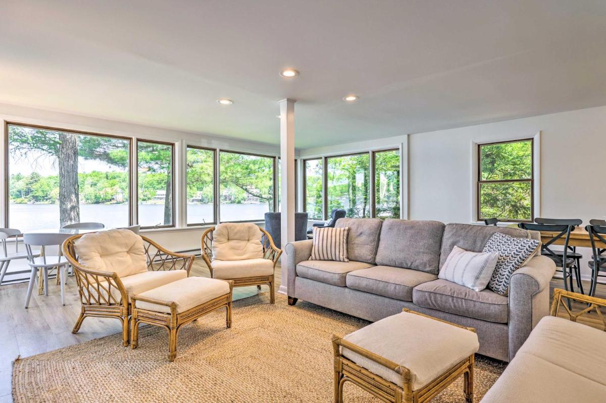 Lakefront Cottage with Boat Dock and Fire Pit! - Housity