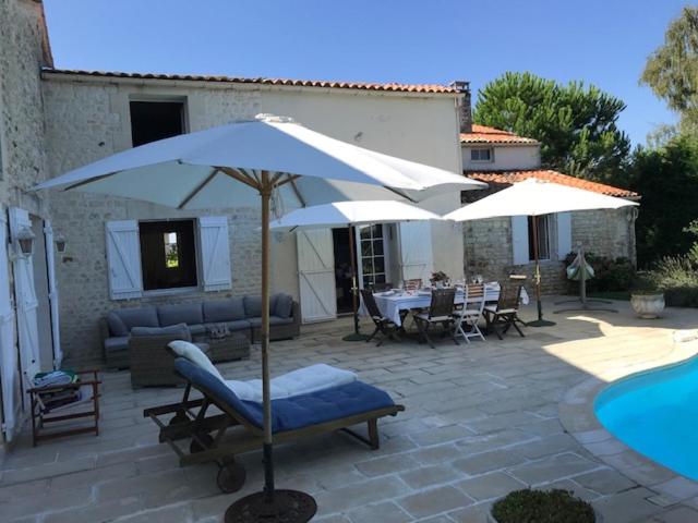 Maison ancienne avec piscine au milieu des vignes - Housity
