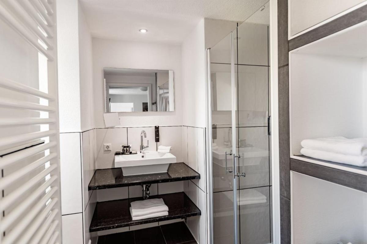 Küche/Küchenzeile in der Unterkunft Burghotel Staufeneck