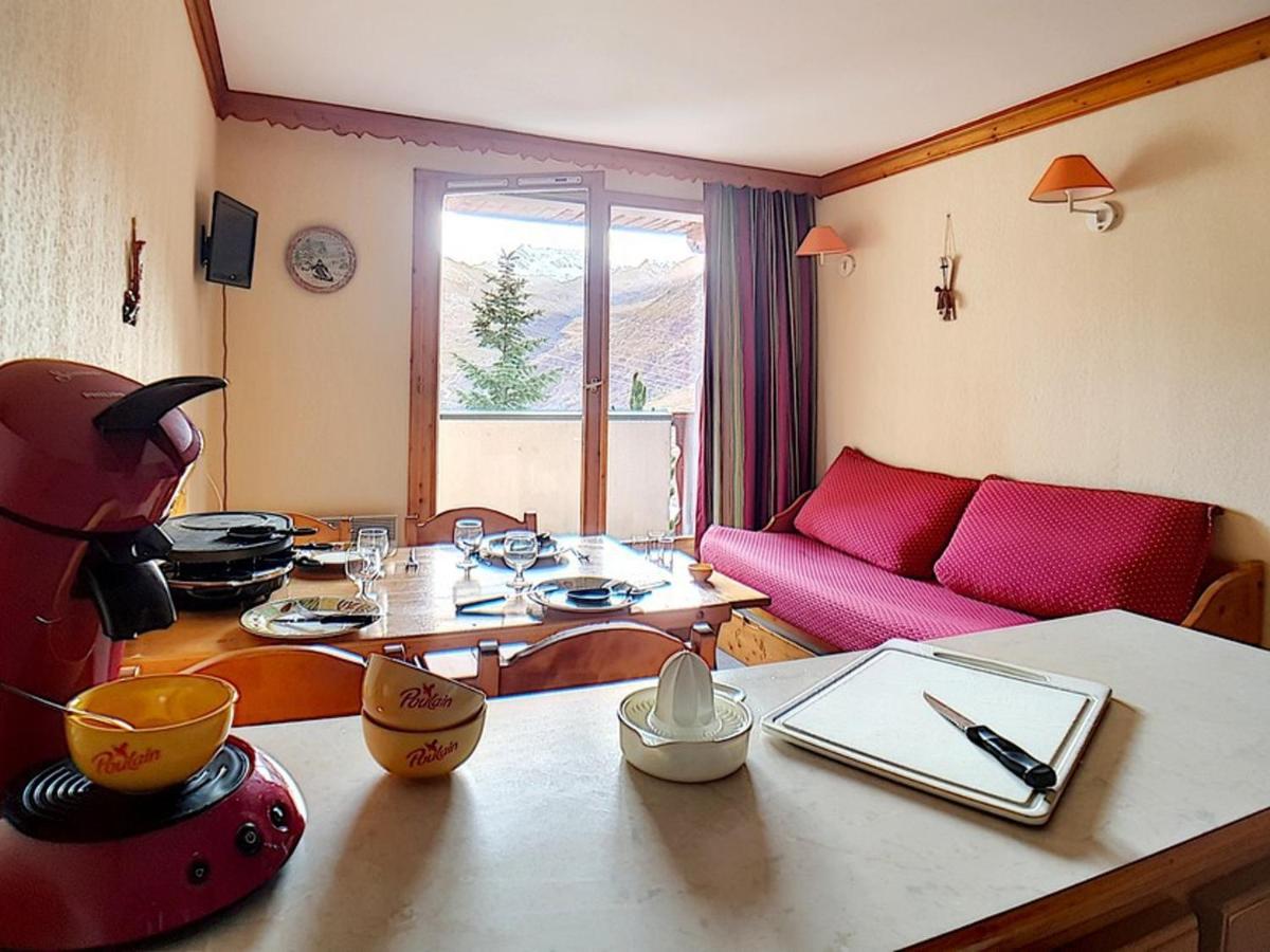 Appartement skis aux pieds avec balcon exposé sud, 2 pièces, 4 pers., quartier animé des Bruyères - FR-1-344-904 - Housity