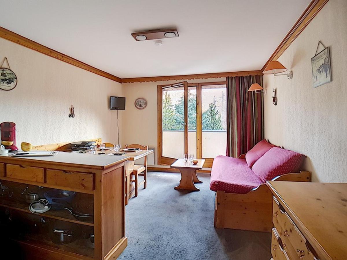 Appartement skis aux pieds avec balcon exposé sud, 2 pièces, 4 pers., quartier animé des Bruyères - FR-1-344-904 - Housity