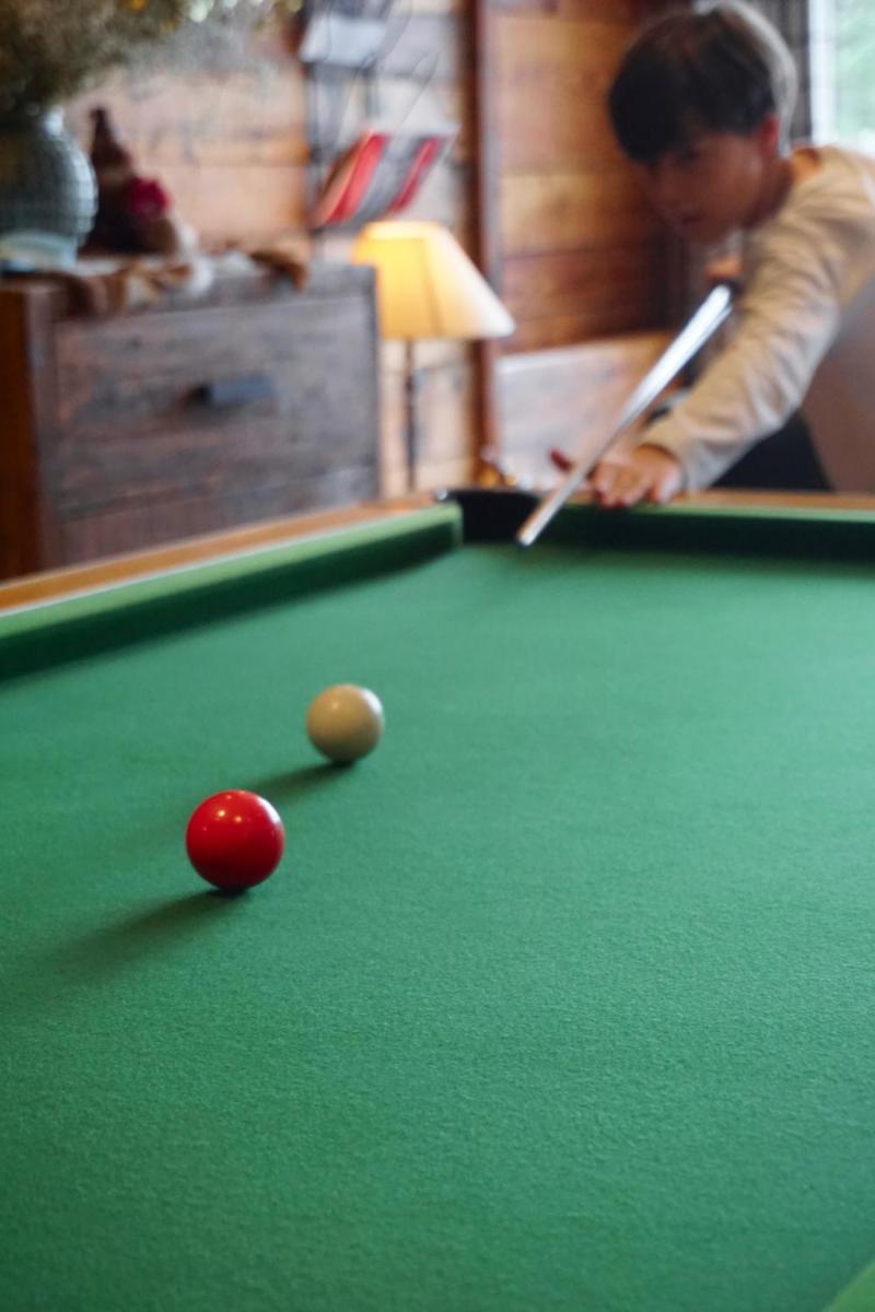 Billard dans l'établissement Les Grands Montets Hotel & Spa