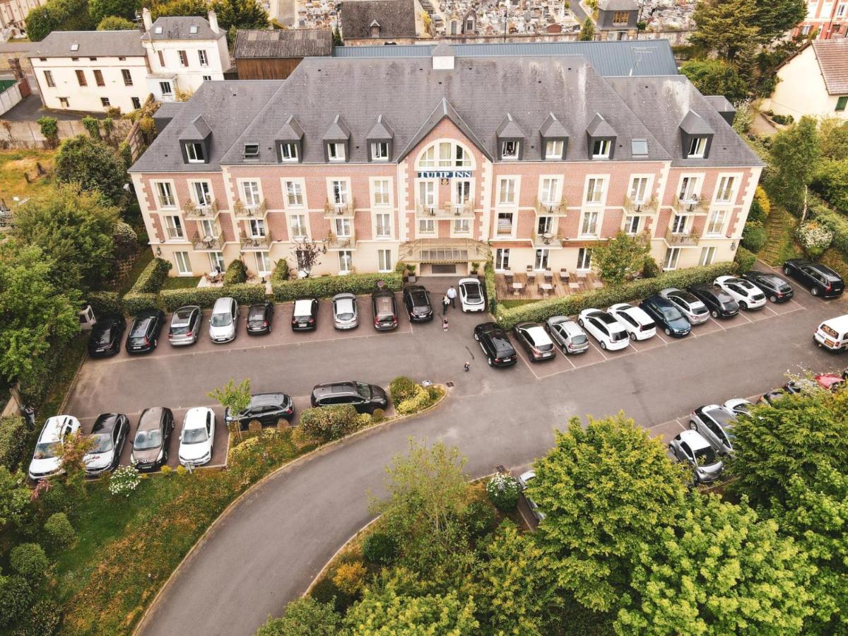 Vue panoramique sur l'établissement Tulip Inn Honfleur Residence & Spa