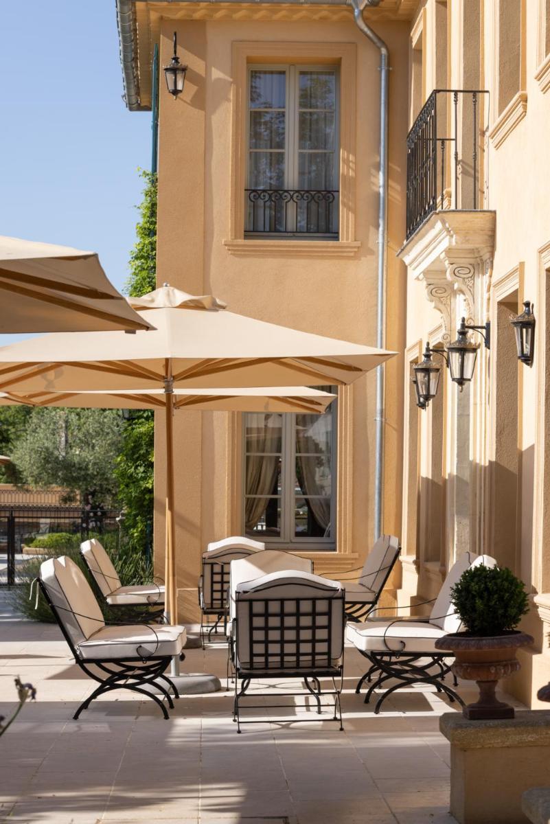 Balcon ou terrasse dans l'établissement Villa Saint-Ange