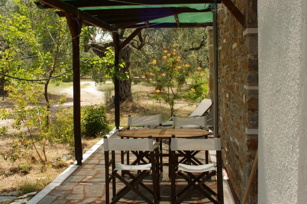 Elea Stone Houses in organic quiet olive grove, Prinos, Thassos - Housity