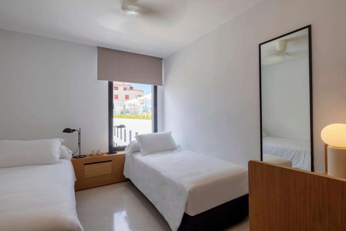 Cama o camas de una habitación en HM Palma Blanc