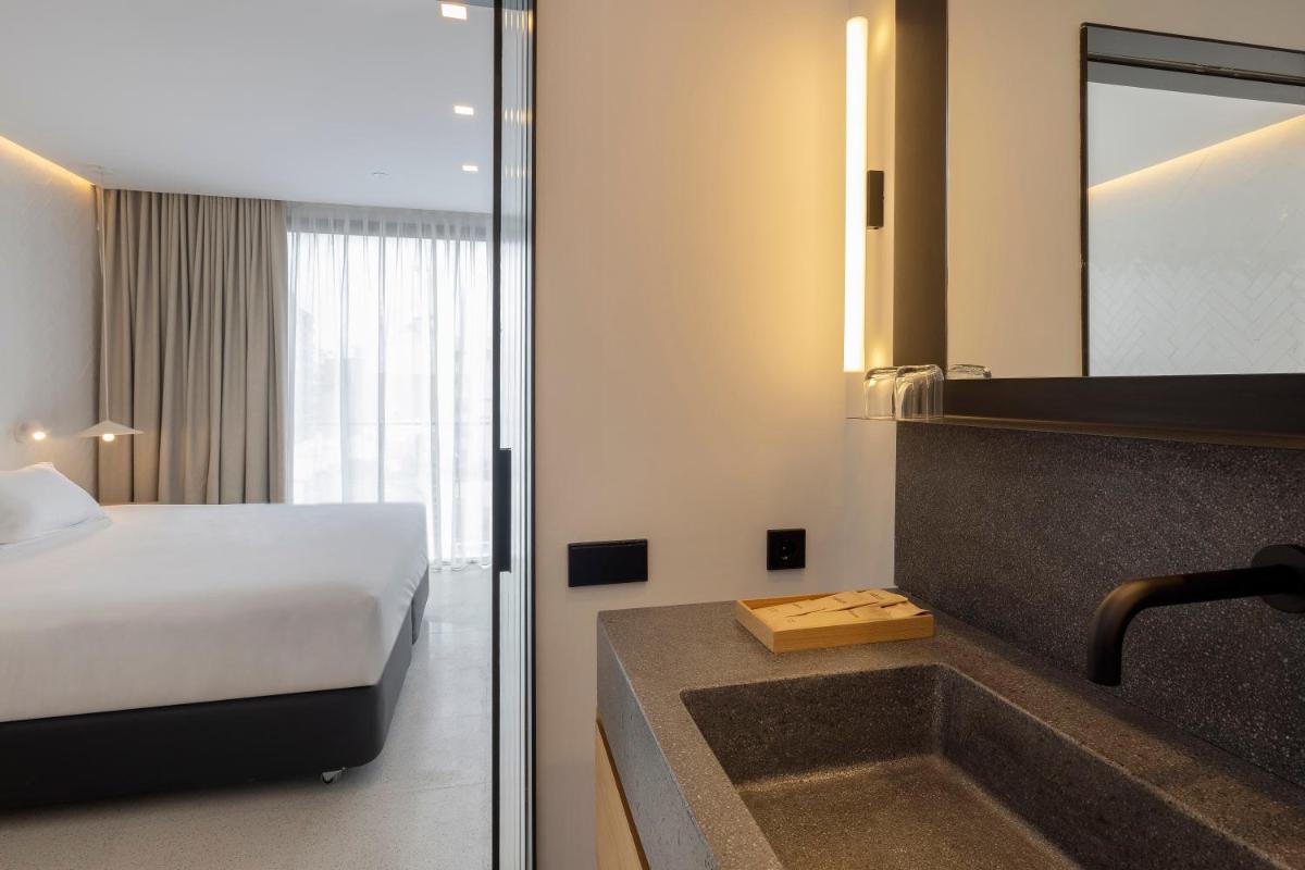 Cama o camas de una habitación en HM Palma Blanc