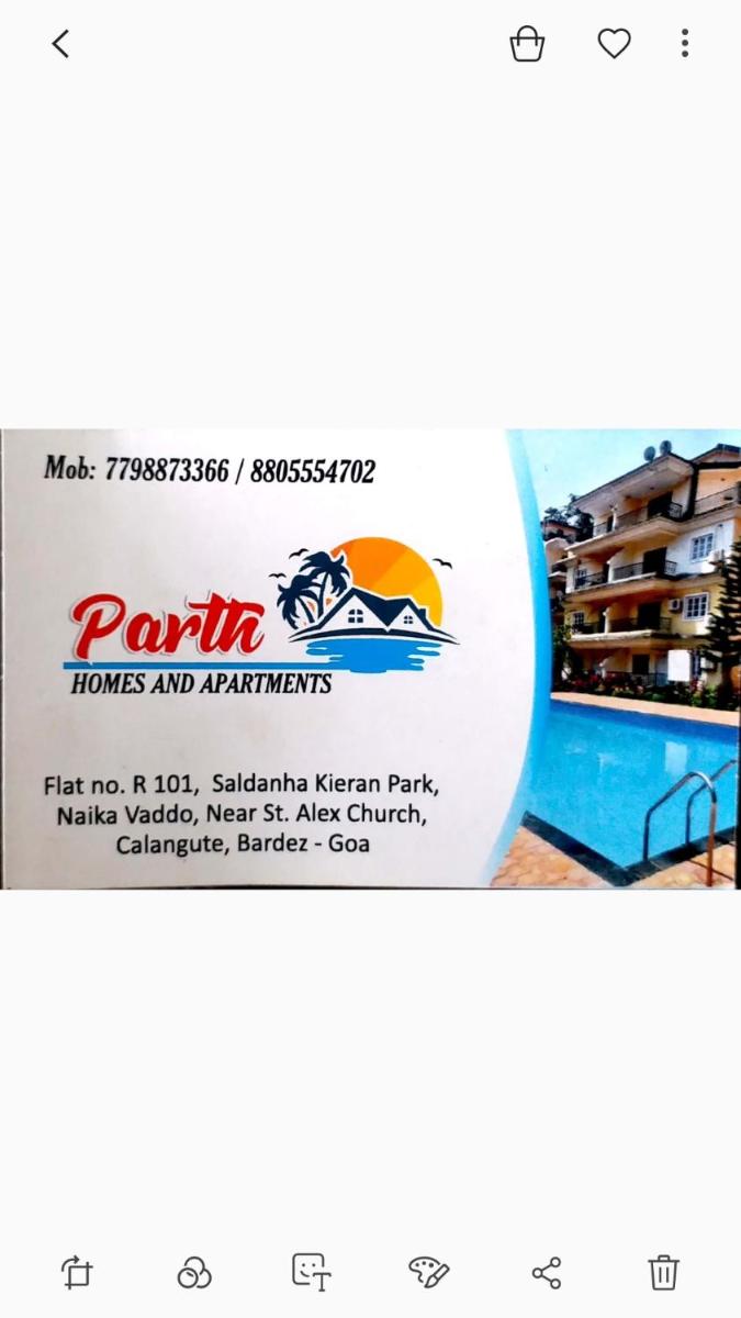 Amazing 2BHK with AC,Wi-Fi,Pool,Power backup,Kitchen,1km Calangute Beach - Housity