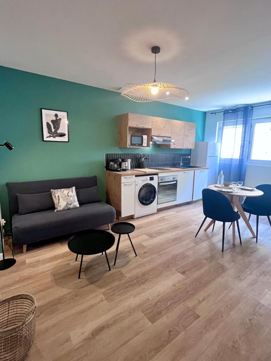 LE QUAI 1 - Spacieux Studio NEUF CALME - CLIM - WiFi - Gare à 200m - Housity