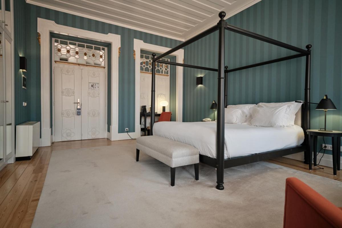 Uma cama ou camas num quarto em Octant Lousa