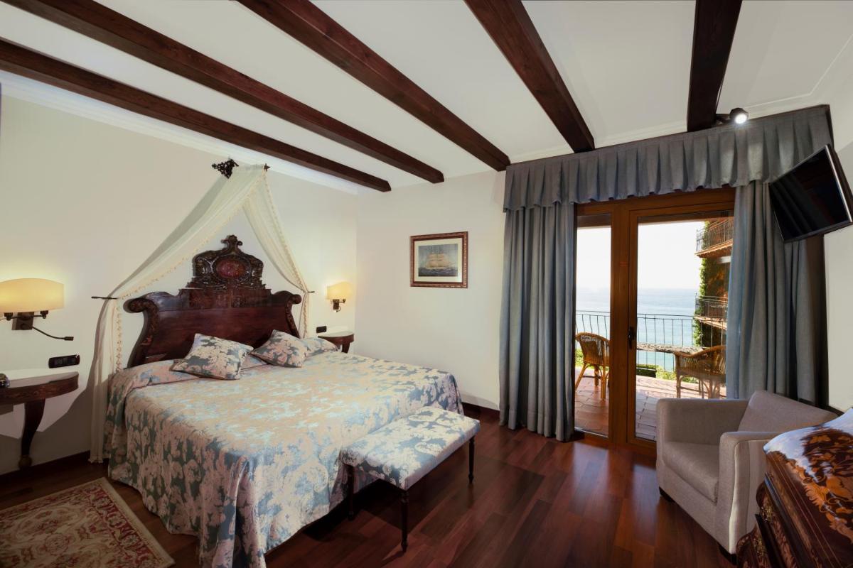 Cama o camas de una habitación en Rigat Park & Spa Hotel - Adults Recommended