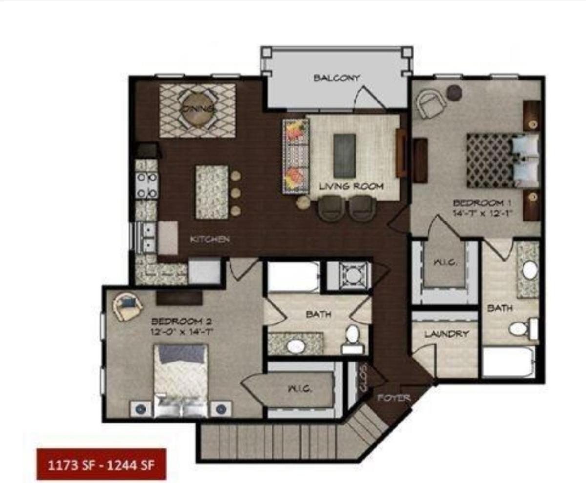 Lovely 2 Bedroom - Housity