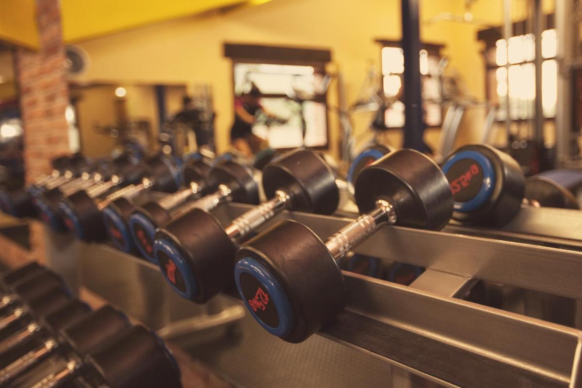 Gimnasio o instalaciones de fitness de Hotel & Spa María Manuela