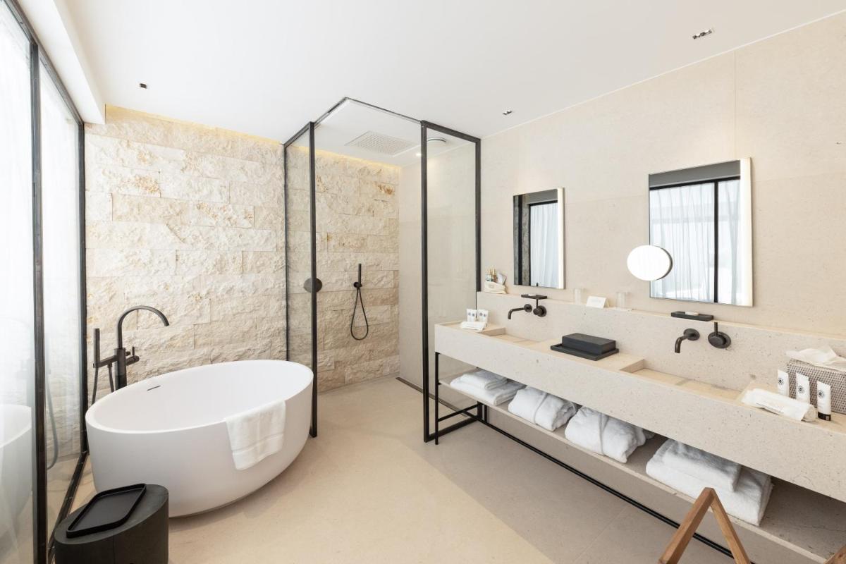 Salle de bains dans l'établissement Casa Paradisu