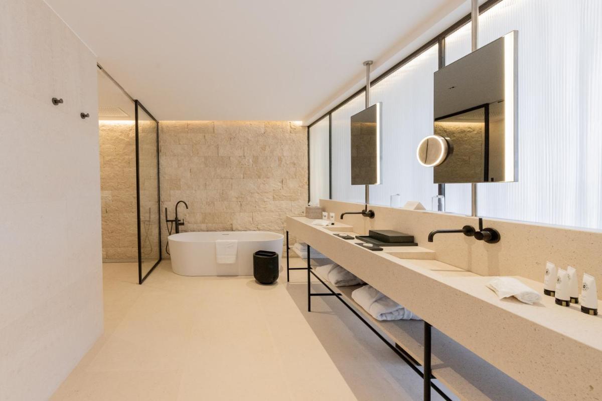Salle de bains dans l'établissement Casa Paradisu