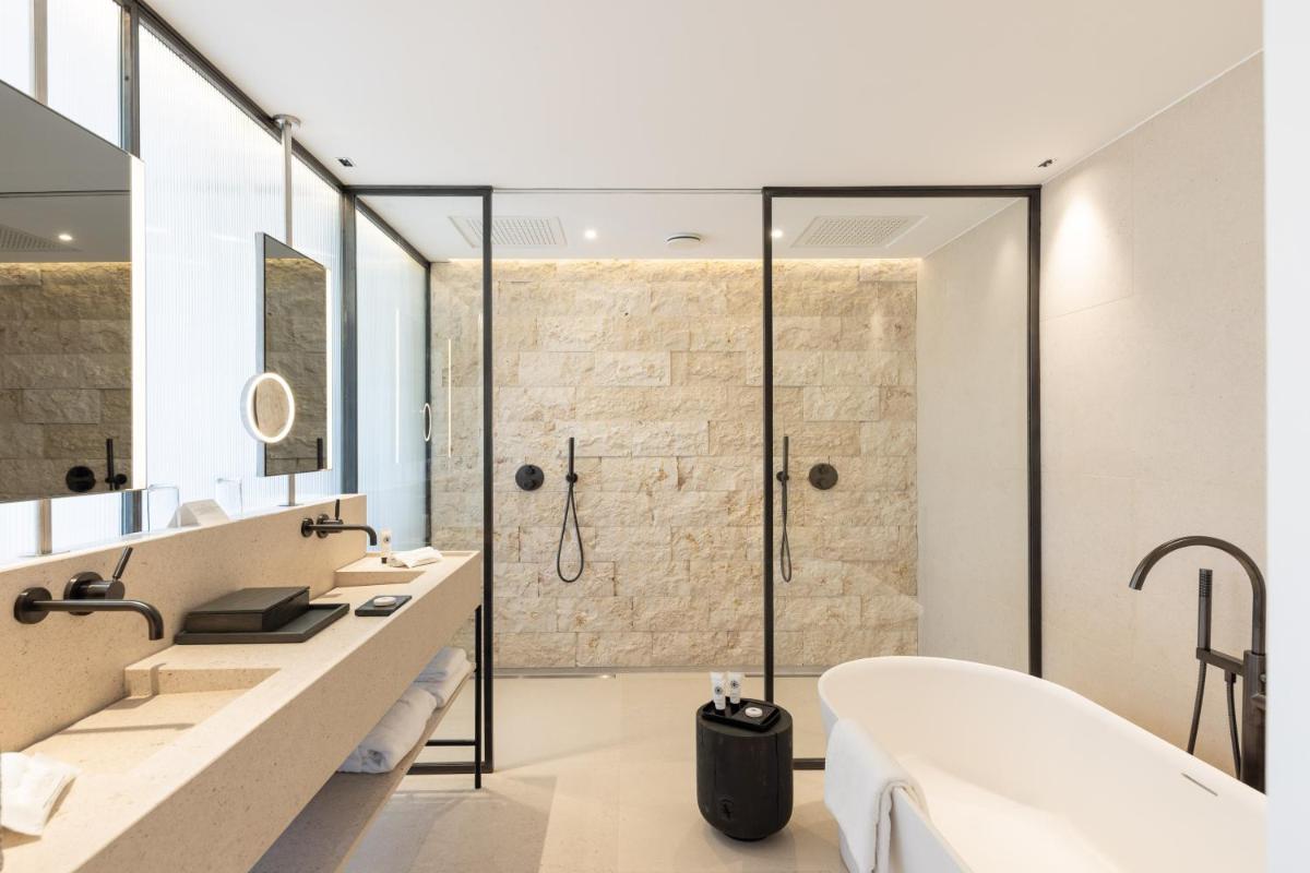 Salle de bains dans l'établissement Casa Paradisu