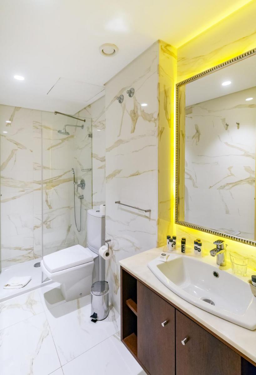 Uma casa de banho em Oca Flores Hotel Boutique