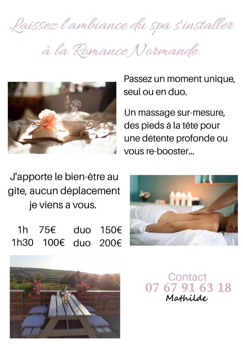 La Romance Normande gîte balnéo, massages, 2 pers. - Housity