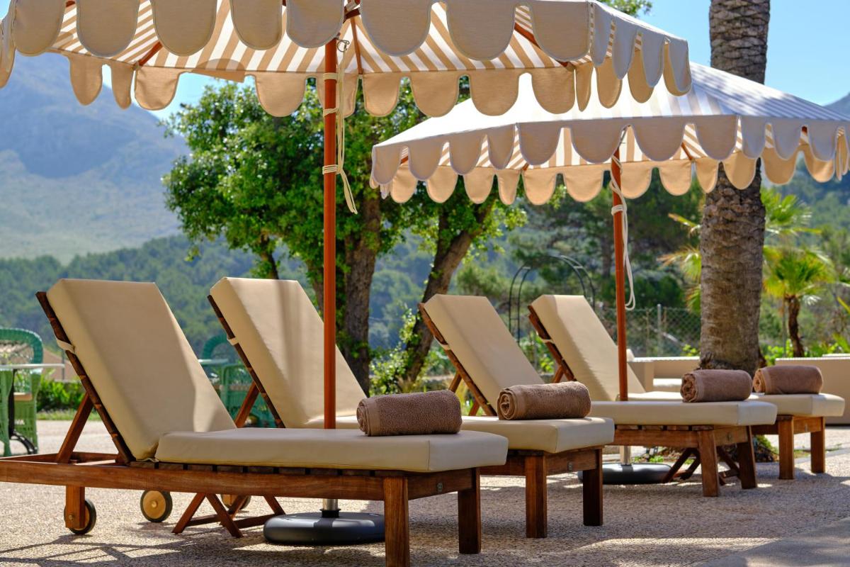 Vista general de una montaña o vista desde el hotel