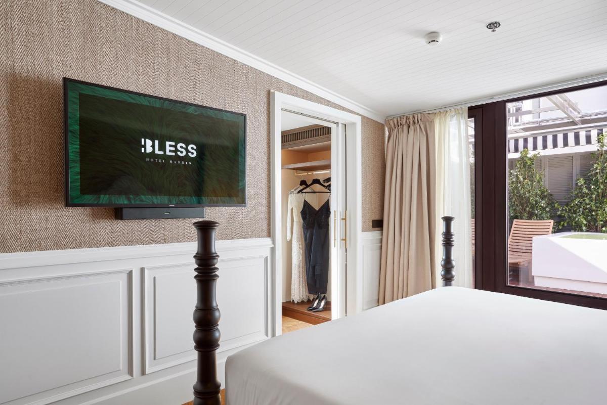 Cama o camas de una habitación en BLESS Hotel Madrid - The Leading Hotels of the World