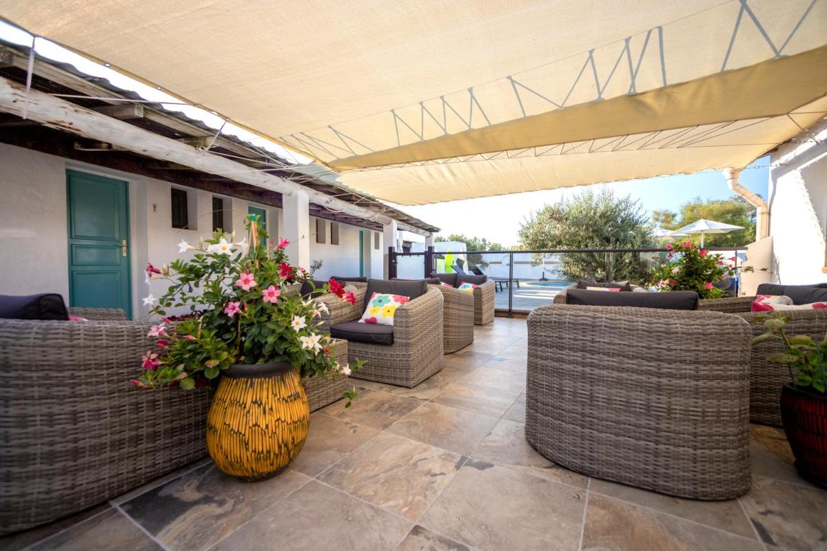 Balcon ou terrasse dans l'établissement Hôtel La Palunette
