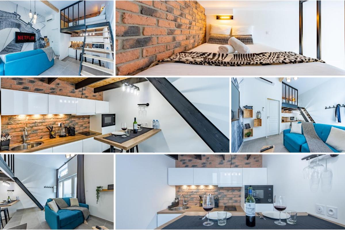 L'Industriel - Appart'Hôtel SPA - Clim - Melina & Alfred Agen - Housity