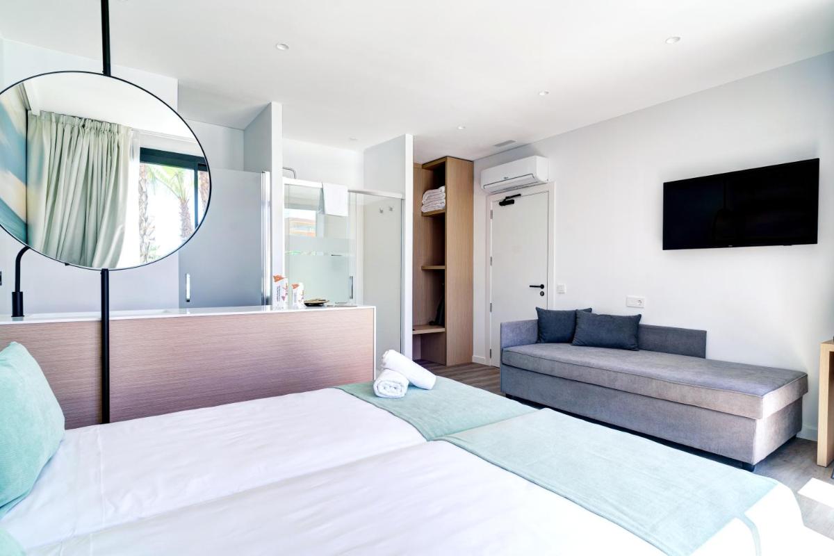 Cama o camas de una habitación en Alannia Salou