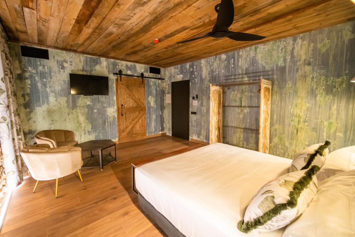 Cama o camas de una habitación en HOTEL SOMNIFABRIK