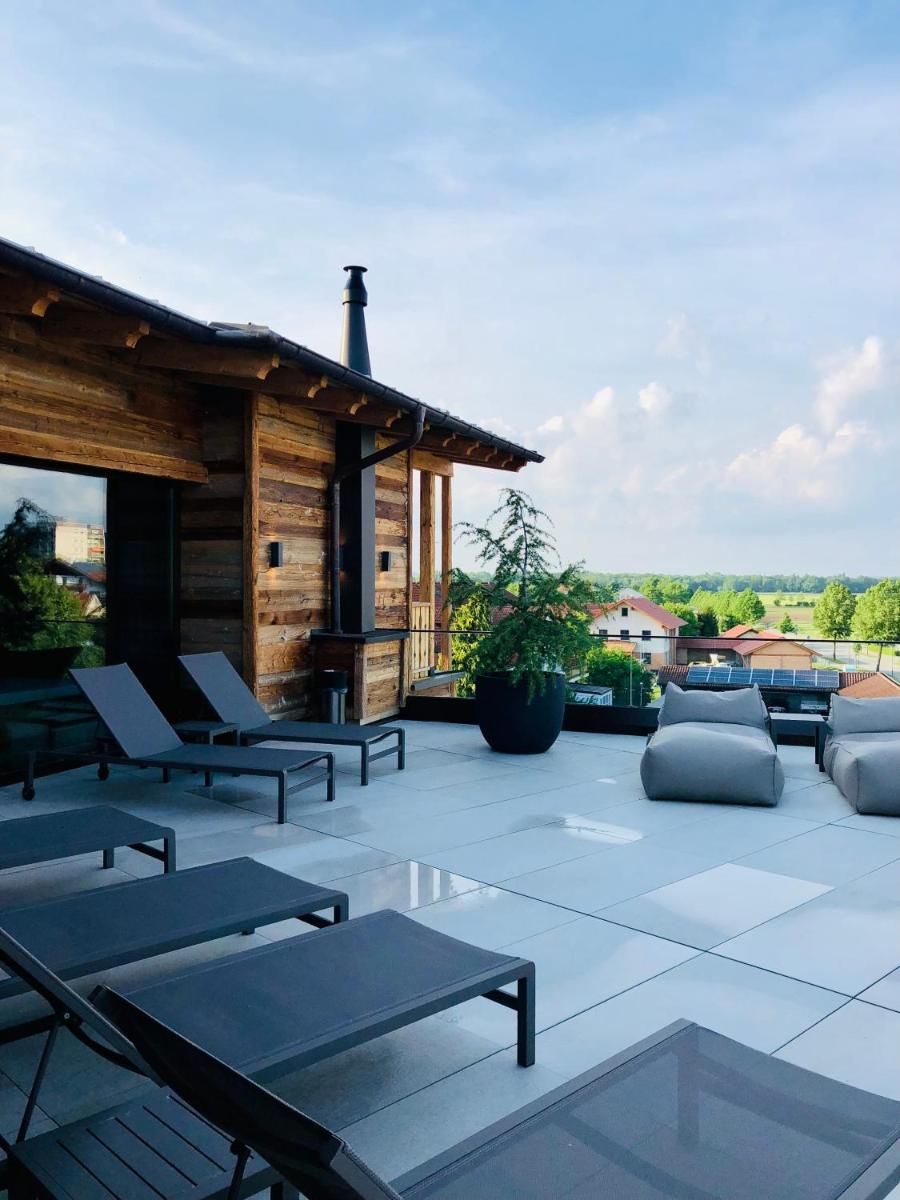 Ein Sitzbereich in der Unterkunft Ortner's Resort