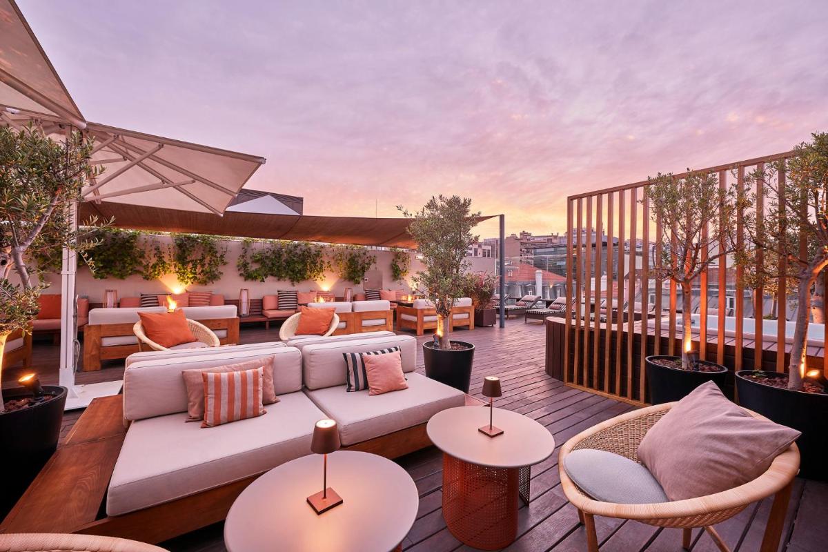 Uma área de estar em PortoBay Liberdade