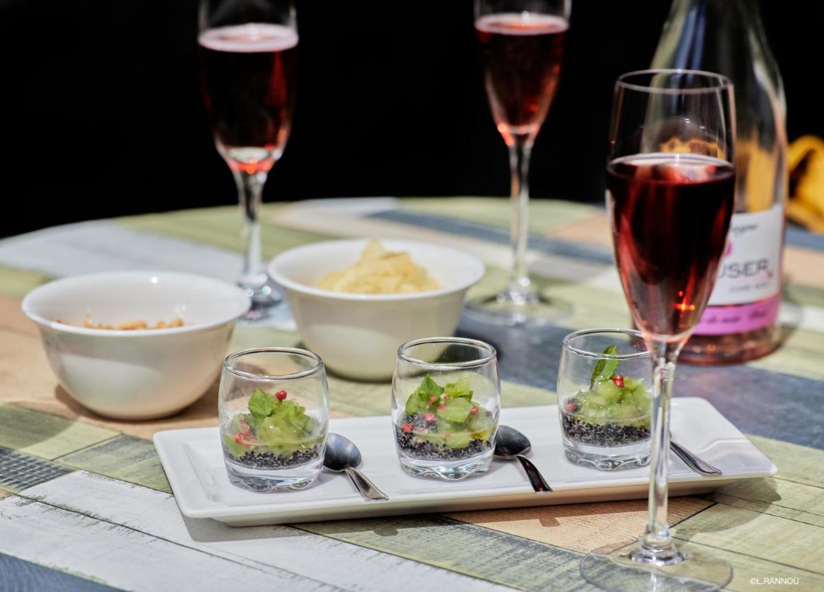 Boissons dans l'établissement Logis Hotel, restaurant et spa Le Relais De Broceliande