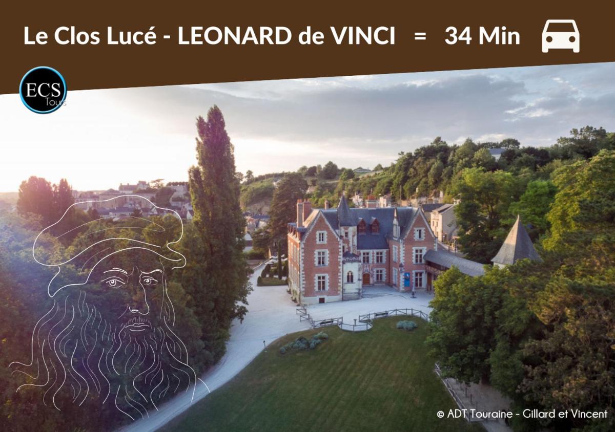 "Demeure de Charme" Hyper Centre - 6 chambres - 11 voyageurs - Châteaux de la Loire - Hizvo