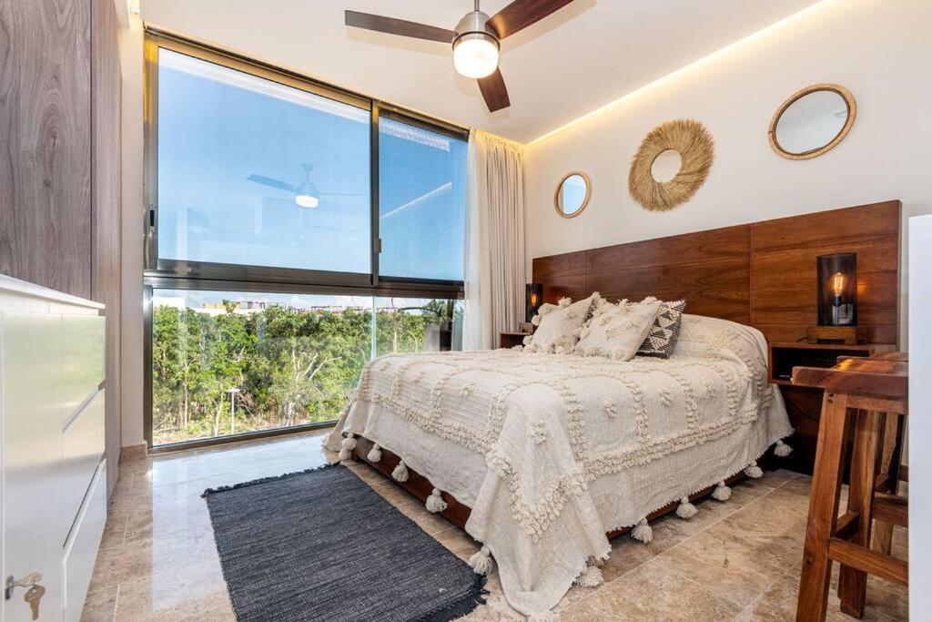 EVE KIIN Luxury Studio ALDEA ZAMA/fast wifi/king bed - Housity