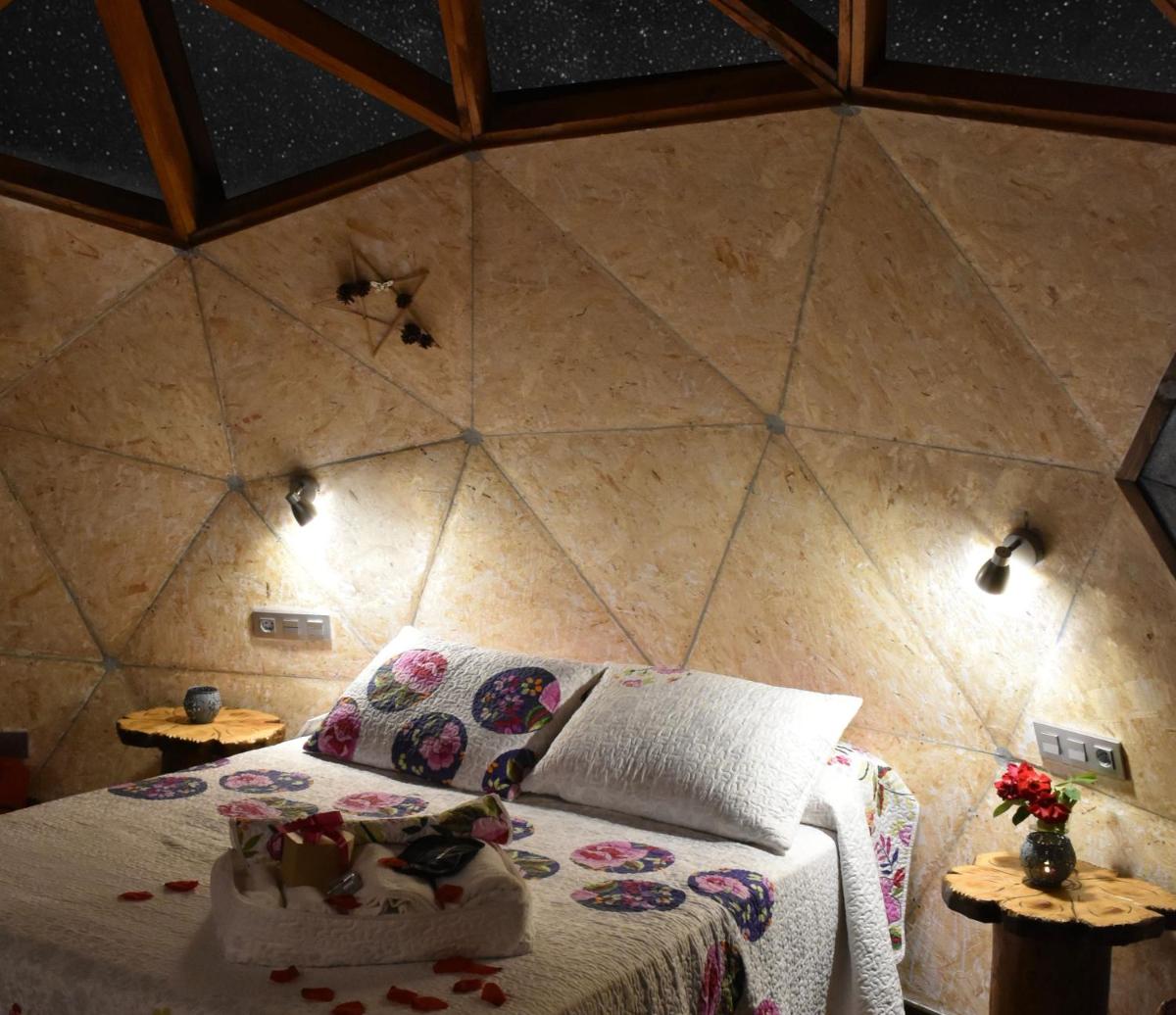 Cama o camas de una habitación en Xalet De Prades