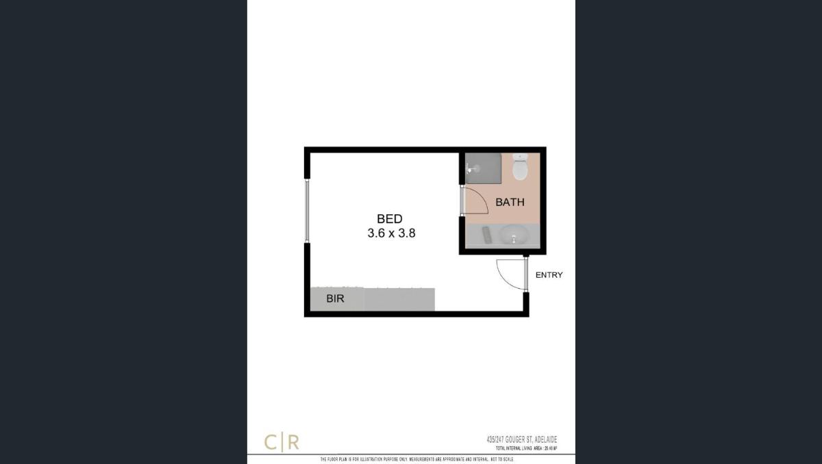 435/247 gouger st. ex hotel room in the city - Housity