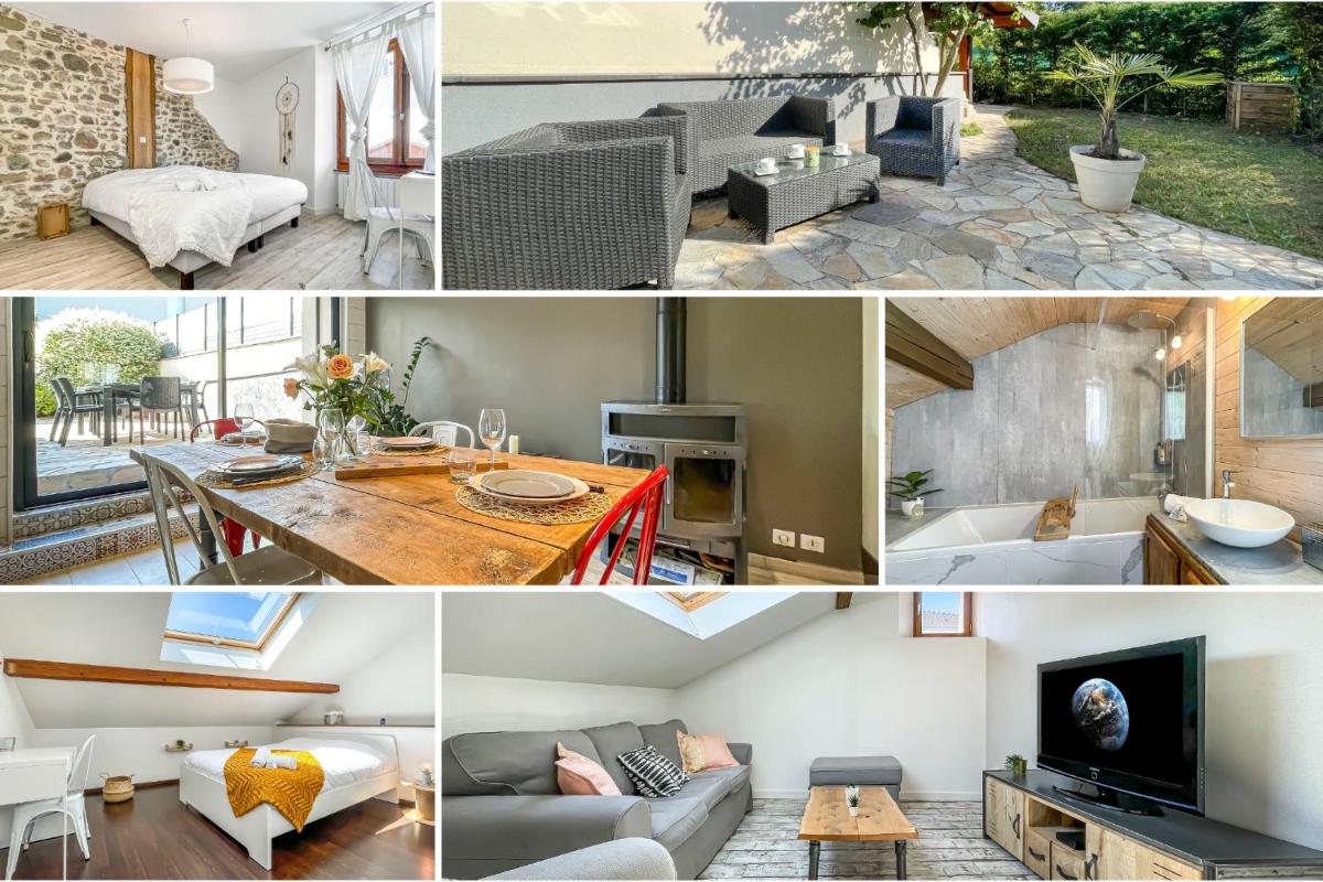 HOMEY CHARMANT - Villa unique / 4 chambres / Chic et agréable / Orientée famille - Housity