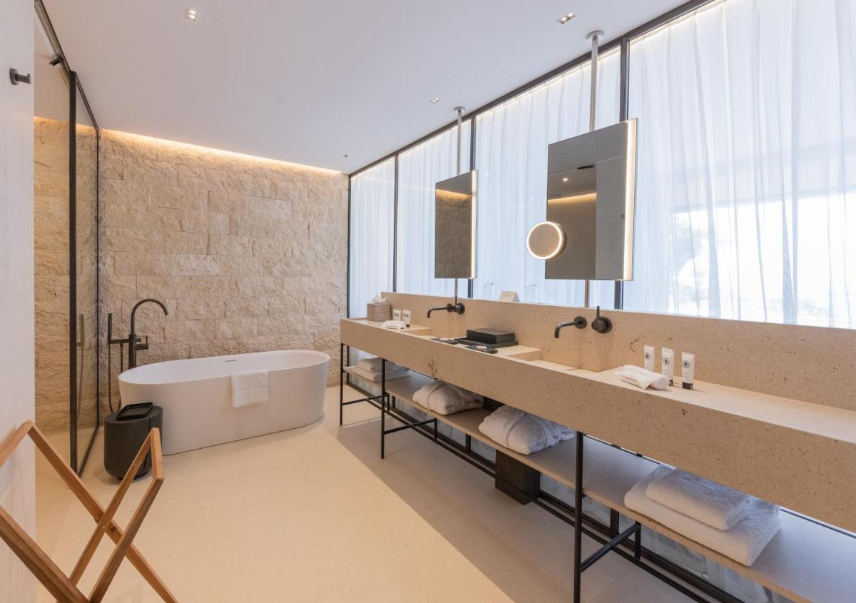 Salle de bains dans l'établissement Casa Paradisu