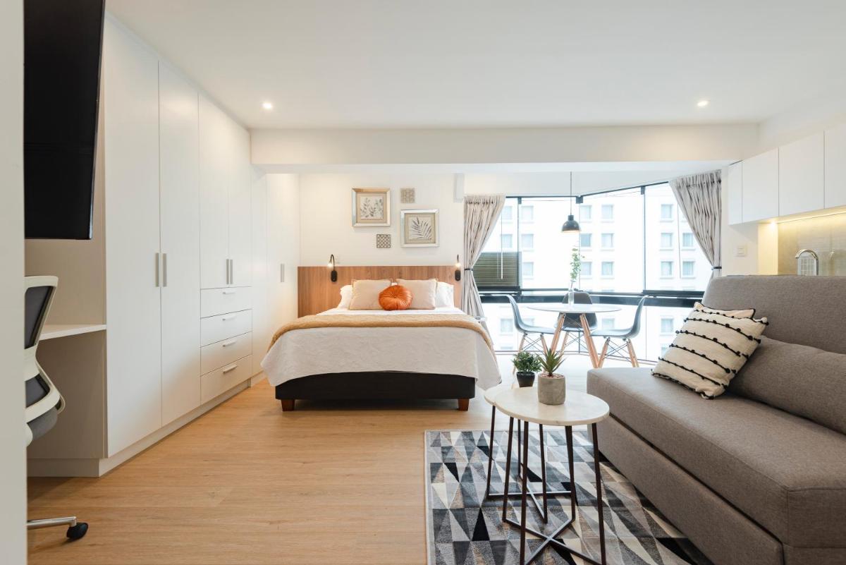 Suitetrails - ALU Apartments - Miraflores f/Doubletree Hilton c/AC Wifi+60M