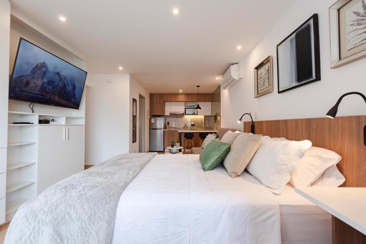 Suitetrails - ALU Apartments - Miraflores f/Doubletree Hilton c/AC Wifi+60M