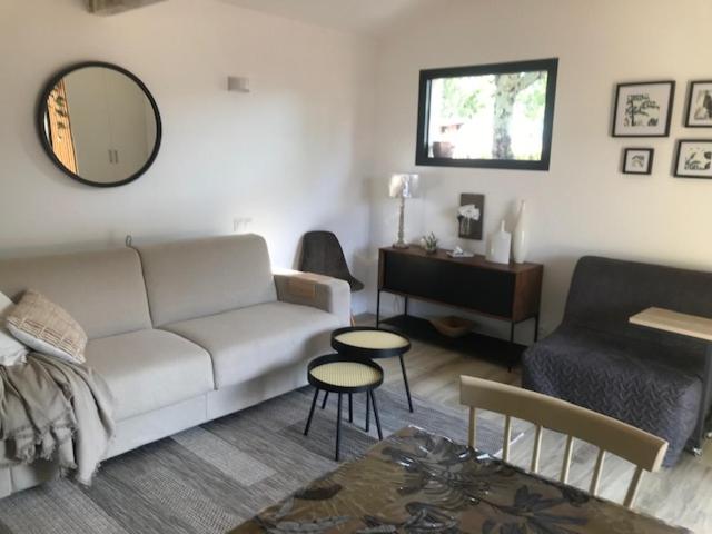 LA BRINDILLE Petit mas provencal meublé de tourisme 3 étoiles 2-3 personnes 1 piece 30 m2 tout confort lisière foret jardin Jacuzzi Piscine - Housity