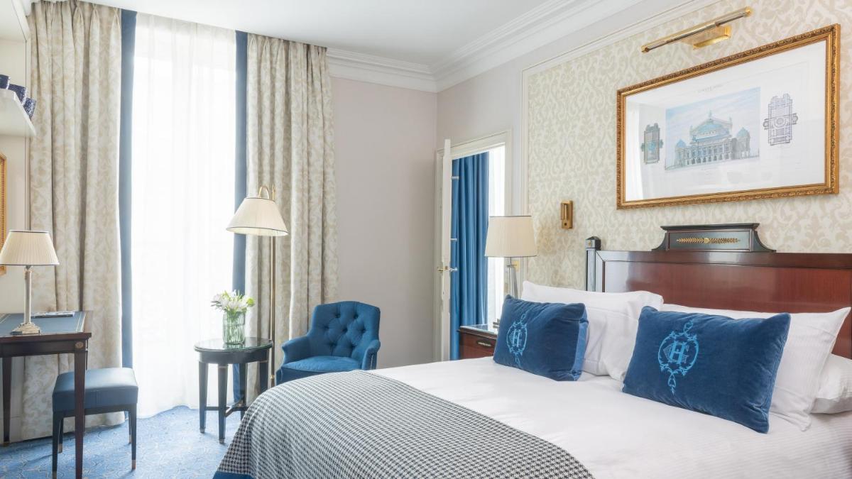 Un ou plusieurs lits dans un hébergement de l'établissement InterContinental Paris Le Grand by IHG